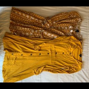 2 girl’s dresses size 7/8